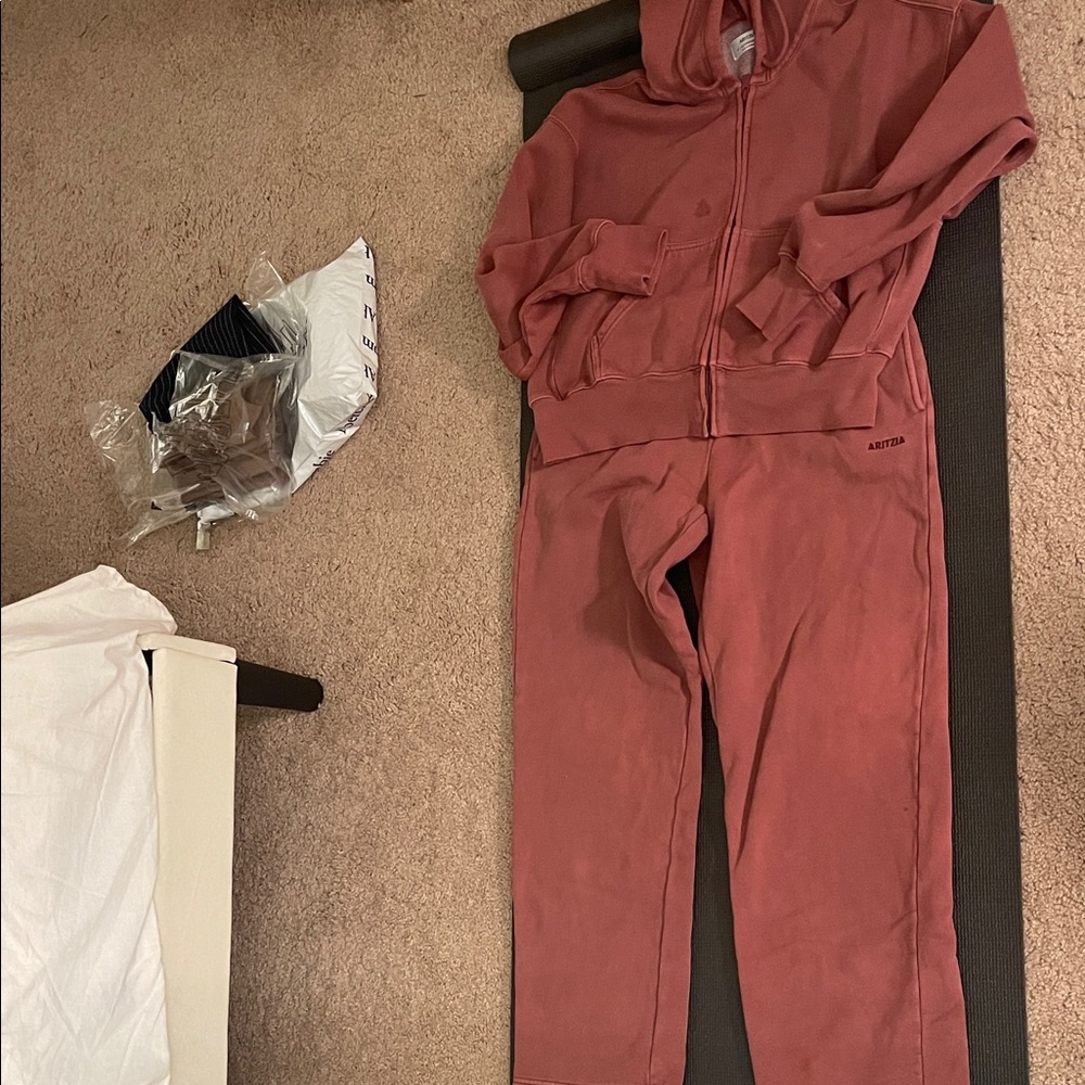 Aritzia Women's Mauve Track Suit